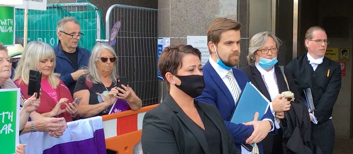 VIDEO: Marion Millar appears in court and makes no plea as Joanna Cherry QC said the charges “raised serious questions about Ms Millar’s European human rights”.