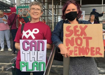 Welsh government called out over homophobic and misogynistic ‘LGBTQ+’ Action Plan at Senedd protest, reports MrMenno from the Welsh Parliament