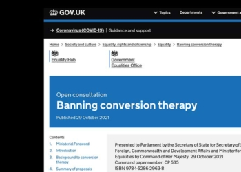 Government announces much-anticipated conversion therapy consultation, reports Jo Bartosch